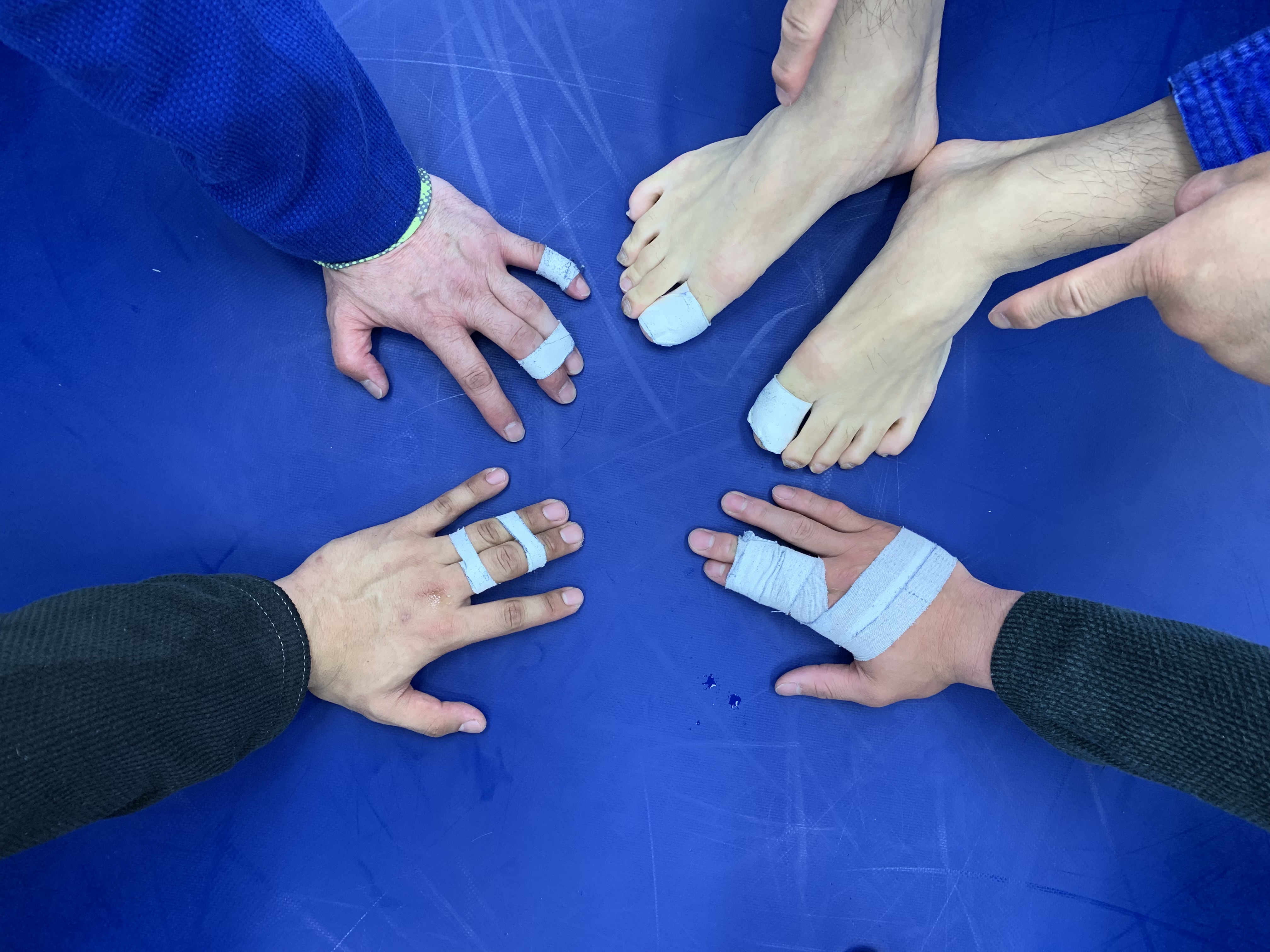 指の怪我 柔術 キックボクシングのgrabaka東村山